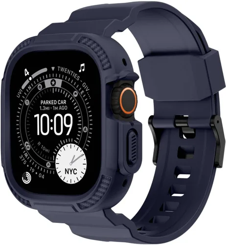 Miniatura 13 de Orobay compatible con Apple Watch Band de 41 mm, 40 mm, 38 mm, correa resistente a los golpes para iWatch SE Series 7 6 5 4 3 2 1 41 mm, 40 mm, 38