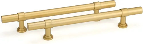 Miniatura 9 de Goldenwarm Paquete de 25 Tiradores Negros para Gabinetes de 3 Pulgadas Manijas para Gabinetes de Cocina Negras Manijas de Cajón Negras Tiradores