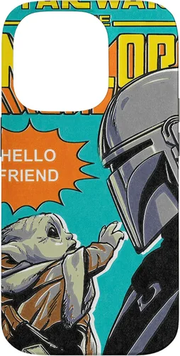 Miniatura 17 de Funda para iPhone 14 Pro Max Star Wars The Mandalorian Mando y el Niño