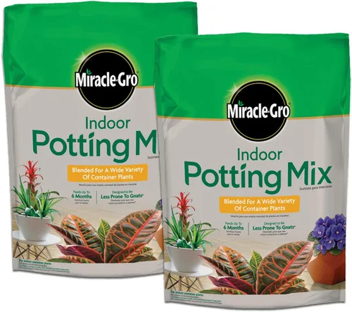Miniatura 19 de Miracle-Gro Mezcla para Macetas de Interior, Mezclada para una Variedad de Plantas de Casa, Alimenta hasta por 6 Meses, 16 qt.