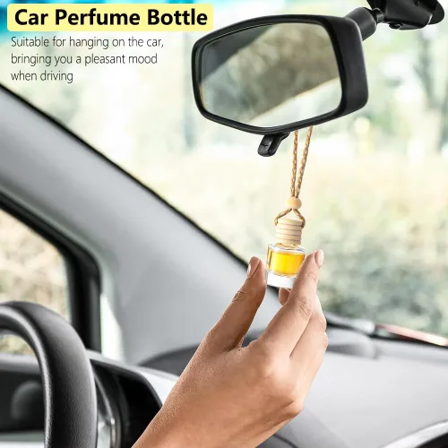 Miniatura 2 de 10 unids aromaterapia difusor de coche collar coche vehículo ambientador esencial difusor aceite fragancia aromaterapia botellas