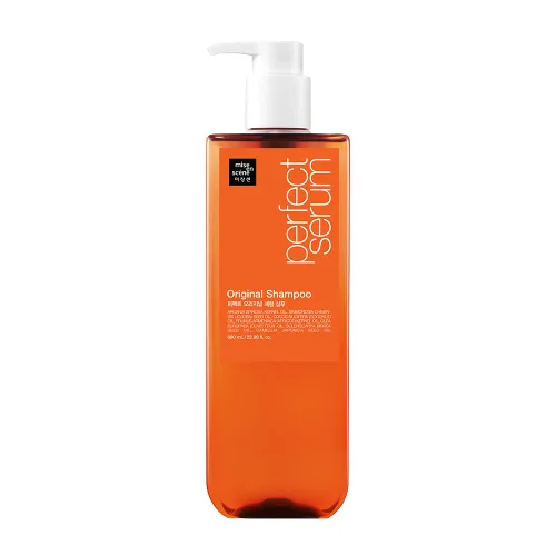 Miniatura 17 de Mise En Scene Perfect Serum Magic Straight Shampoo Anti-Frizz, protector del calor, efecto alisador de cabello, champú coreano para control