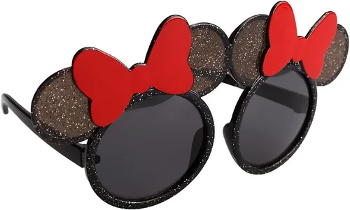 Sun-Staches Mickey or Minnie Mouse Sunglasses for Kids | Official Disney Accessory | Vacation, Park or Costume | Kid Size