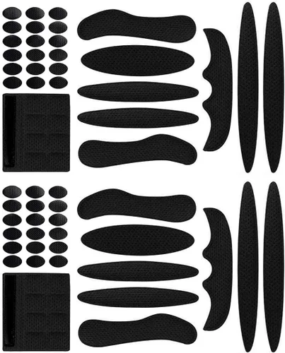 Miniatura 12 de Kit de acolchado para casco, almohadillas universales de espuma de repuesto para bicicleta, motocicleta, accesorios para casco (negro, juego de 1)