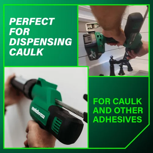 Miniatura 4 de Metabo HPT Pistola de calafateo inalámbrica de alta capacidad MultiVolt™ de 18 V Solo herramienta - Sin batería Función antigoteo Velocidad