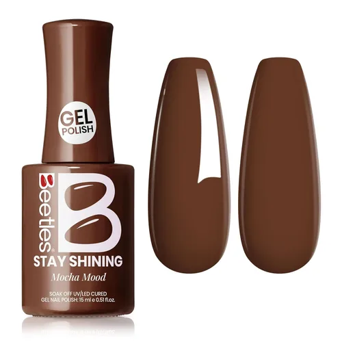 Miniatura 21 de Beetles - Esmalte de uñas de gel verde luminoso que brilla en la oscuridad, esmalte de uñas de gel que se absorbe con lámpara LED UV, arte de uñas