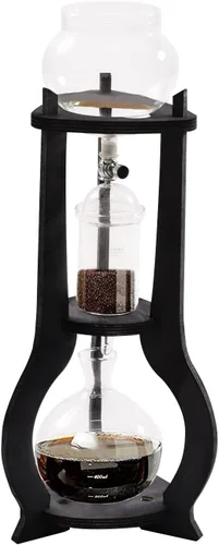 Miniatura 10 de Torre de goteo de café helado de 20.3 fl oz/20.29 onzas de capacidad, olla compartida de café frío, cafetera de 6 a 8 tazas, máquina de cafés