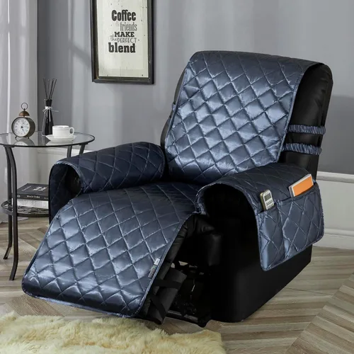 Miniatura 9 de STONECREST - Funda Refrescante para Silla Reclinable, Funda de Satén Sedosa para Sillón Reclinable, Funda Deslizable para Sillón Reclinable que se