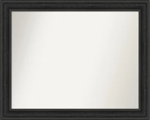 Miniatura 355 de Amanti Art Espejo personalizado, gran espejo de baño estrecho, espejo de pared o espejo de tocador de baño sobre el fregadero (24 x 24 pulgadas)
