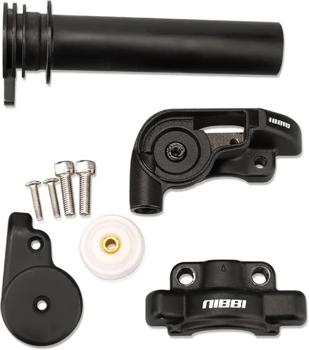 Miniatura 2 de nibbi Acelerador de motocicleta para Honda Yamaha Suzuki Kawasaki, mango de control de luz de alto rendimiento de corto recorrido para Motocross
