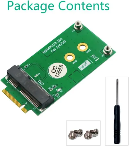Miniatura 6 de HLT M.2 Key B a Mini PCI-E adaptador para módulo 3G/4G/5G