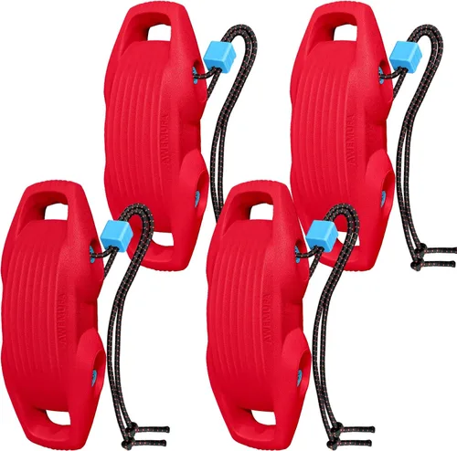 Miniatura 17 de AWEMUFA Defensas de Barco Fáciles de Instalar Parachoques para Atraque Defensa Ideal para Pontón, Lobina, Moto Acuática y Barcos de Pesca Gris