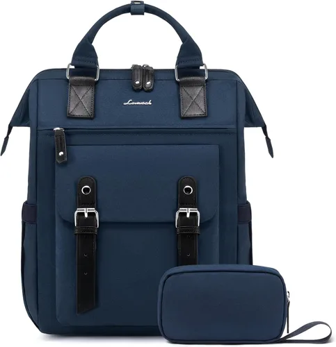 Miniatura 20 de LOVEVOOK - Mochila para laptop, para viaje de trabajo, bolso de enfermera, profesor, médico, viajero, para computadora de negocios, mochila