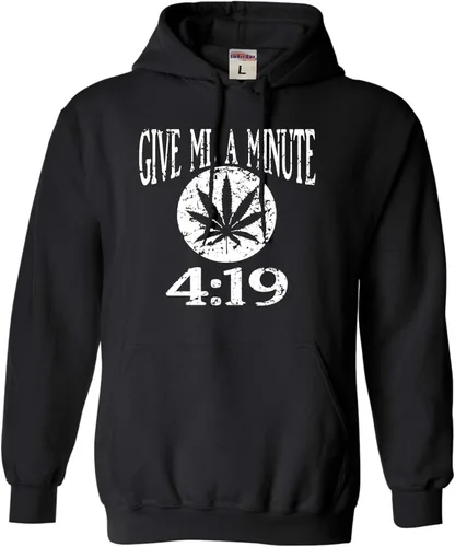 Miniatura 3 de Go All Out Give Me A Minute 419 420 - Sudadera divertida con capucha para hombre y mujer