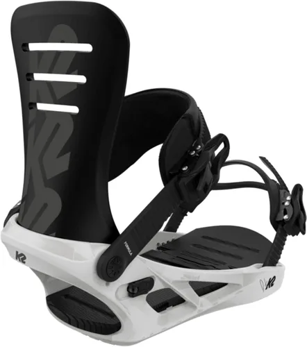Miniatura 9 de K2 Formula - Fijaciones de snowboard para hombre, flexible sensible, soporte estable, control fiable, para todo tipo de montaña, estilo libre Negro