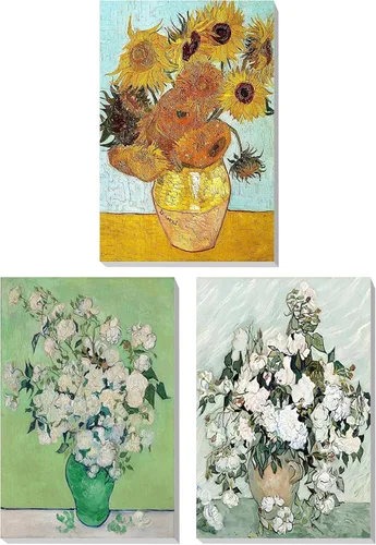 Miniatura 13 de Kit de pintura por números para adultos con marco de madera, kit de pintura por números de flores silvestres para adultos, kit de pintura acrílica