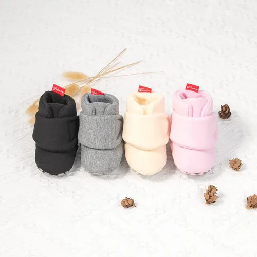 Miniatura 184 de Sawimlgy - Botines de algodón antideslizantes para recién nacido, con agarre, para cuna o para el invierno