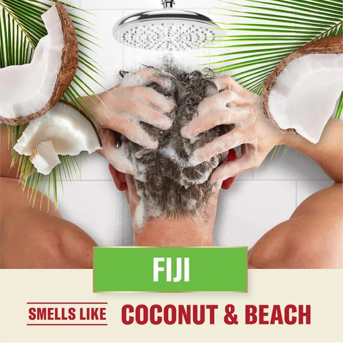 Miniatura 6 de Old Spice Fiji - Champú y acondicionador 2 en 1 (21.9 onzas líquidas, paquete de 2) + pomada (2.22 onzas, paquete de 2) paquete, sujeción flexible