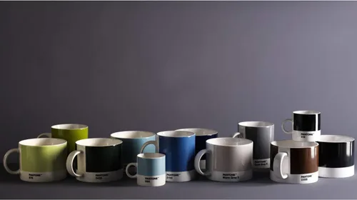 Miniatura 2 de Copenhagen Design 101030289 - Taza Pantone, taza de café/té, China fina (cerámica), 375 ml, Azul oscuro, 289 C, porcelana, talla única