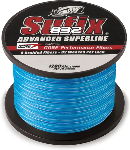 Miniatura 14 de Sufix 832 Advanced Superline Cuerda de pescar trenzada - 150 yardas verde (Low Vis Green)