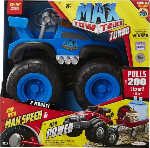 Miniatura 6 de Camión turbo de gran velocidad de Max Tow Truck, Azul