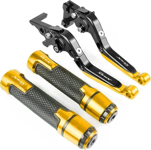 Miniatura 21 de Palancas Manillar para Yamaha Xmax 300 XMAX300 X-MAX 300 2017 2018 motocicleta CNC ajustable plegable freno embrague palanca embrague embrague