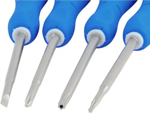 Miniatura 4 de Delcast Kit de herramientas de reparación electrónica de precisión con destornilladores Phillips, ranurados, Torx de seguridad y Pentalobe