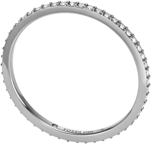 Miniatura 3 de Fossil Anillo de acero inoxidable chapado para mujer