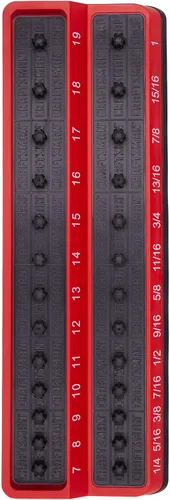Miniatura 7 de CRAFTSMAN Soporte de Claveles para Enchufes, Organizador de Almacenamiento de Bandeja de Herramientas, 1/2 Pulgada de Accionamiento (CMMT99416)