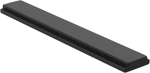 Imán de puerta de ducha de mejora - Imán de puerta de ducha de vidrio de 2-1/2" de largo, reemplazo para puertas batientes - Negro