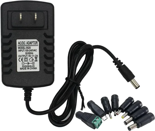 Miniatura 8 de Adaptador de fuente de alimentación DC 1A 5W Interruptor transformador AC 110V/220V a DC 5V 1A Convertidor de conmutación Controlador LED para luz