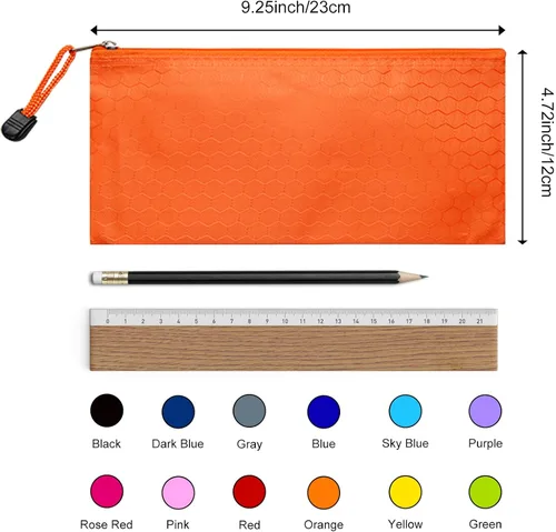 Miniatura 2 de LABUK 29pcs Cremallera, Cremallera Pequeña, Impermeable, para Cosméticos de Viaje 12