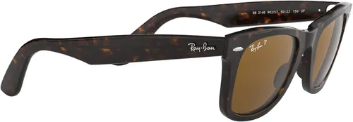 Miniatura 9 de Ray-Ban RB2140 Original Wayfarer Gafas de sol cuadradas polarizadas, Negro, tortuga