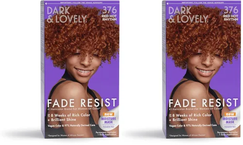 Miniatura 35 de SoftSheen-Carson Dark and Lovely Fade Resist - Tinte permanente y acondicionador para el cabello, de color intenso, azul medianoche 382