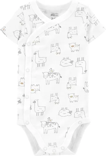 Miniatura 2 de Simple Joys by Carter's Body unisex de manga corta para bebés, paquete de 5