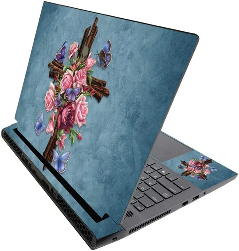 Miniatura 405 de MightySkins - Skin brillante con purpurina para Alienware M17 R3 (2020) y M17 R4 (2021) - Diversión de los años 90 Acabado duradero con purpurina