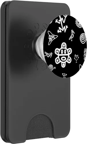Miniatura 7 de Simbolos Tainos Tallados Indios de Puerto Rico Boricua Pride PopSockets intercambiables PopGrip