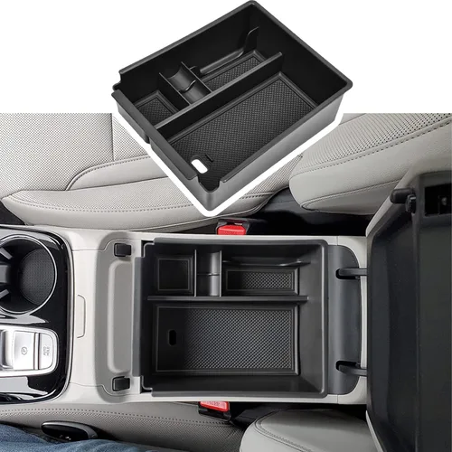 Bandeja organizadora de consola central compatible con Hyundai Tucson Limited 2022 2023 2024 accesorios Tucson Hybrid, solo transmisión automática,