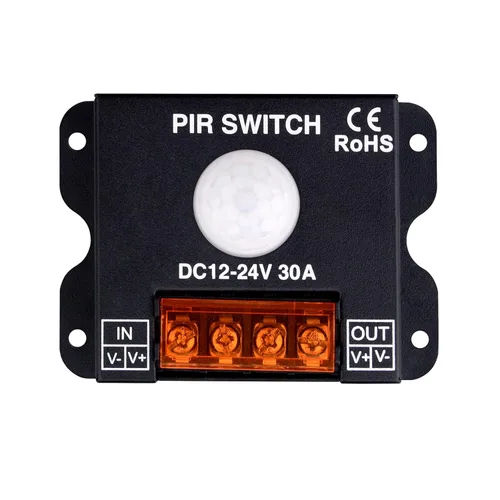 Miniatura 8 de Tira de luz LED DC12V-24V 30A PWM regulador de atenuación para perilla de atenuación ajustar brillo interruptor de encendido/apagado, tira LED de un
