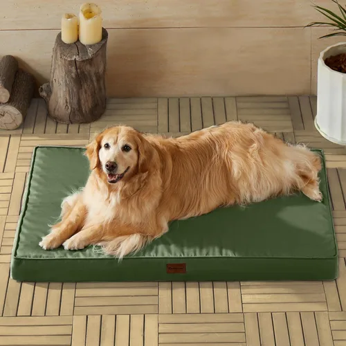 Miniatura 11 de BFPETHOME Camas para Perros de Exterior para Perros Grandes, Cama Impermeable para Perros Medianos, Grandes y Extra Grandes, Cama Ortopédica