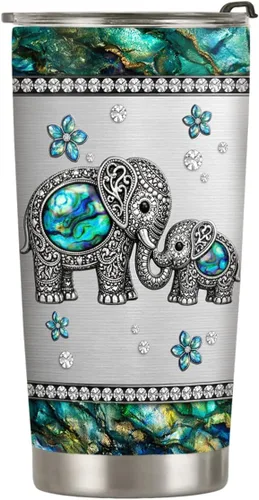 Miniatura 23 de 20oz Jewelry Butterfly Tumbler, Inspirational, Motivational Birthday Gifts for Butterfly Lovers, Coffee Tumbler for Women, Stainless Steel Double