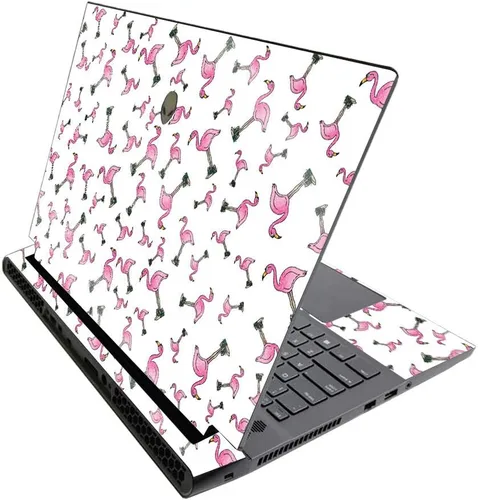 Miniatura 717 de MightySkins - Skin brillante con purpurina para Alienware M17 R3 (2020) y M17 R4 (2021) - Diversión de los años 90 Acabado duradero con purpurina