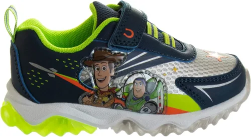 Miniatura 2 de Disney Pixar Toy Story - Zapatos deportivos para niños Buzz Lightyear y Woody sin cordones iluminados para niños pequeños, tenis deportivos