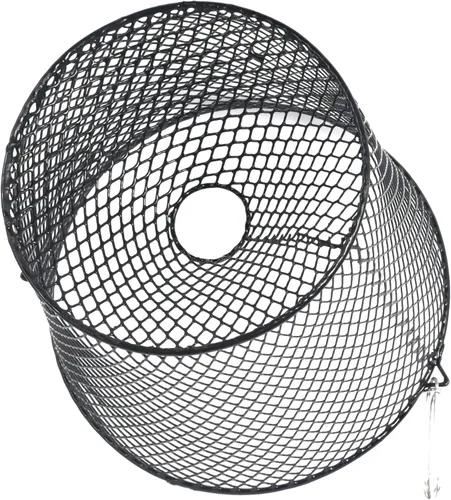 Trampa de cangrejos para cangrejos, trampa para cangrejos y cangrejos para torpedos, trampa de cebo resistente, alambre de malla de acero negro con