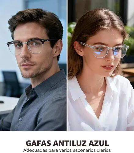 Miniatura 2 de Perfectmiaoxuan - Gafas con bloqueo de luz azul, para computadora/juegos/pantalla para mujeres u hombres, anti luz azul y UV, Estándar