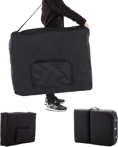 Miniatura 4 de Artechworks Mesa de masaje plegable portátil ligera de 28 pulgadas de ancho, 3 pulgadas, para salón facial, spa, cama de tatuaje con patas