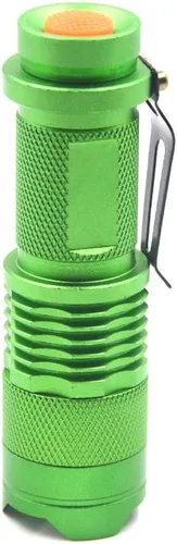 Miniatura 2 de Linterna de haz verde de largo alcance LED escalable, linterna LED verde de 3 modos para detección nocturna e invernadero