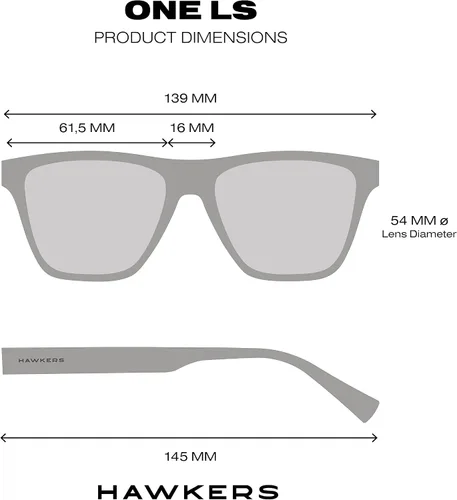 Miniatura 9 de Hawkers One Ls - Gafas de sol para mujeres y hombres, lentes de sol de moda, protección 100% UV400