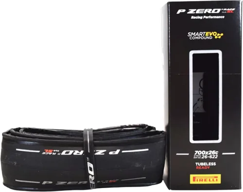 Pirelli P7 Sport 26-622 (700x26c) Neumático para bicicleta de carretera, rendimiento completo, neumático duradero para uso diario Negro