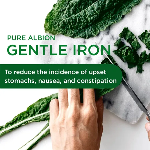Miniatura 3 de Emerald Labs Gentle Iron 25mg - Quelato de bisglicinato ferroso - Suplemento de hierro quelado que apoya la energía, la salud ocular, inmune